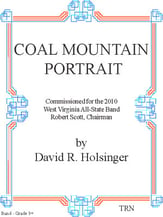 Coal Mountain Portrait Concert Band sheet music cover